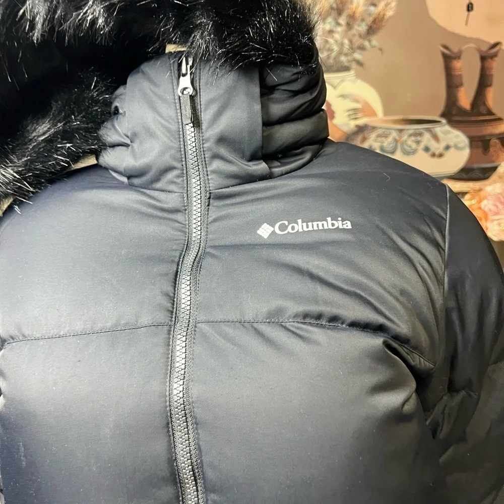 Columbia Black and White Patterned Jacket